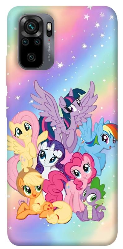 Чохол itsPrint Little pony для Xiaomi Redmi Note 10 / Note 10s, дитячі, купити оптом з доставкою