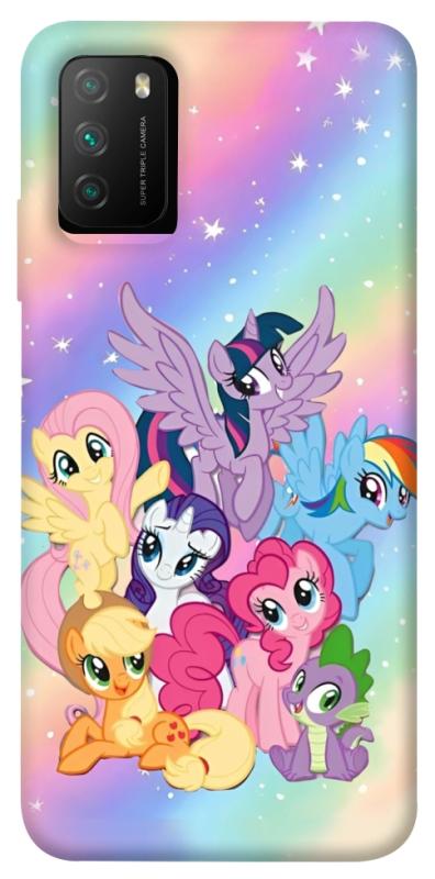 Чохол itsPrint Little pony для Xiaomi Poco M3, дитячі, купити оптом з доставкою