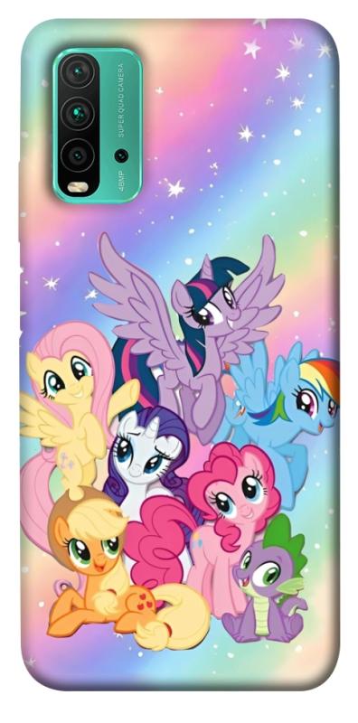 Чехол itsPrint Little pony для Xiaomi Redmi Note 9 4G / Redmi 9 Power / Redmi 9T, детские, купить оптом с доставкой