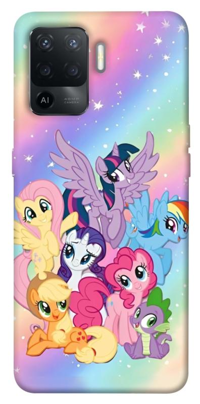 Чохол itsPrint Little pony для Oppo Reno 5 Lite, дитячі, купити оптом з доставкою