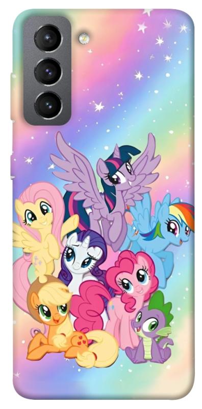 Чохол itsPrint Little pony для Samsung Galaxy S21 FE, дитячі, купити оптом з доставкою