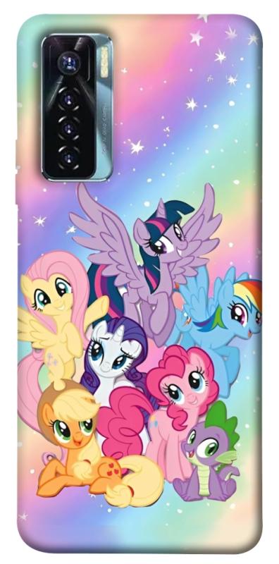 Чохол itsPrint Little pony для TECNO Camon 17 Pro, дитячі, купити оптом з доставкою
