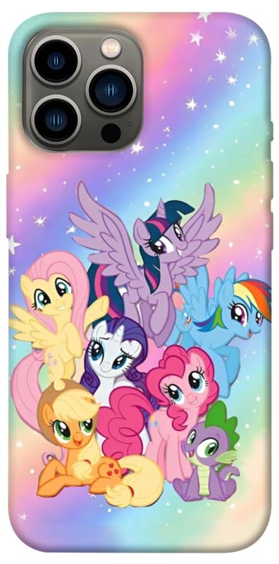 Чохол itsPrint Little pony для Apple iPhone 13 Pro Max (6.7"), дитячі, купити оптом з доставкою