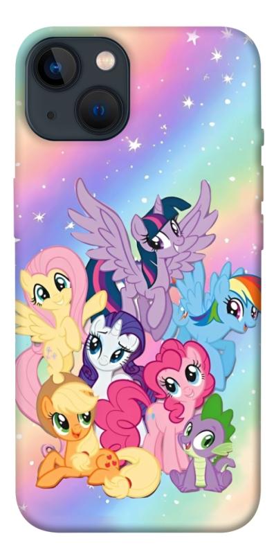 Чехол itsPrint Little pony для Apple iPhone 13 (6.1"), детские, купить оптом с доставкой
