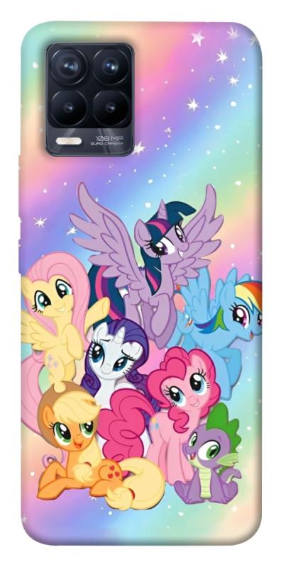 Чохол itsPrint Little pony для Realme 8, дитячі, купити оптом з доставкою