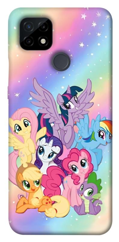 Чохол itsPrint Little pony для Realme C21, дитячі, купити оптом з доставкою