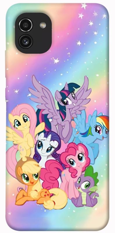 Чехол itsPrint Little pony для Samsung Galaxy A03, детские, купить оптом с доставкой