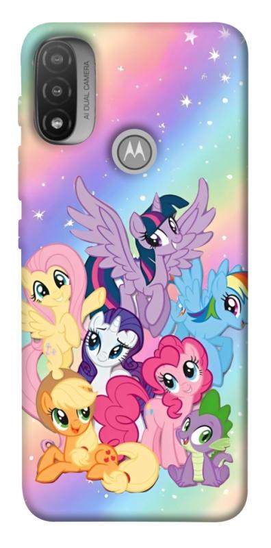 Чохол itsPrint Little pony для Motorola Moto E20, дитячі, купити оптом з доставкою