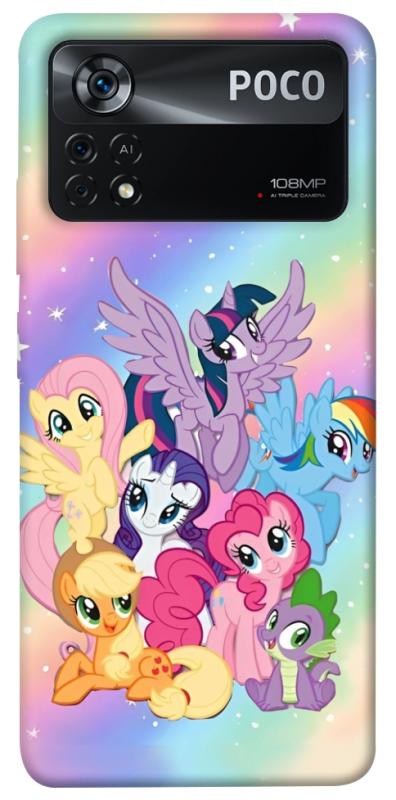 Чехол itsPrint Little pony для Xiaomi Poco X4 Pro 5G, детские, купить оптом с доставкой