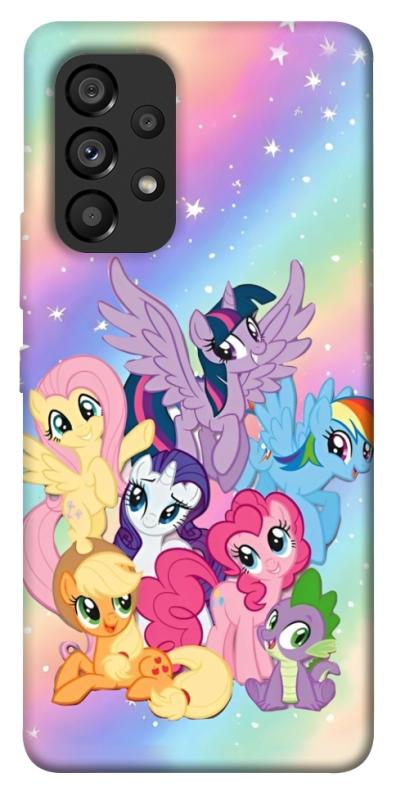 Чохол itsPrint Little pony для Samsung Galaxy A53 5G, дитячі, купити оптом з доставкою