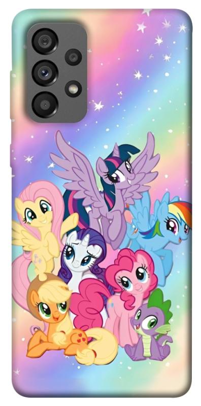 Чохол itsPrint Little pony для Samsung Galaxy A73 5G, дитячі, купити оптом з доставкою