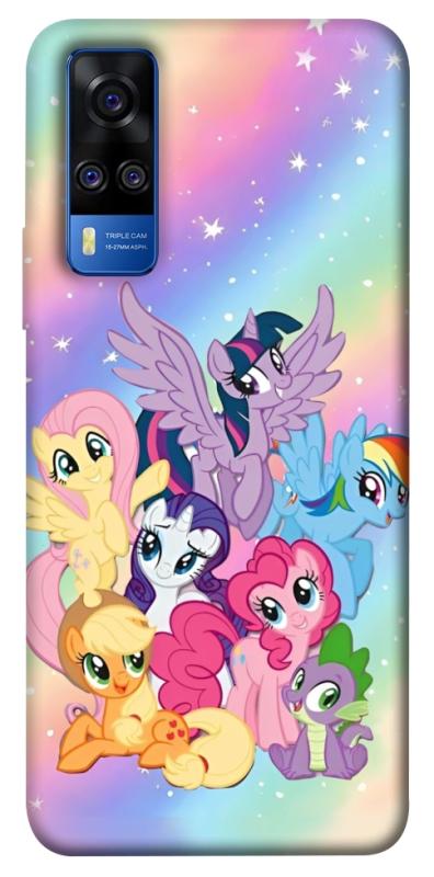 Чохол itsPrint Little pony для Vivo Y51a, дитячі, купити оптом з доставкою