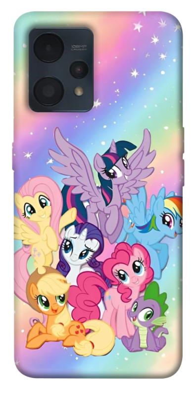 Чехол itsPrint Little pony для Realme 9 4G / 9 Pro+, детские, купить оптом с доставкой