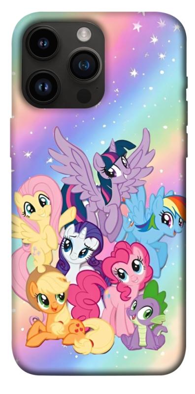 Чохол itsPrint Little pony для Apple iPhone 14 Pro Max (6.7"), дитячі, купити оптом з доставкою