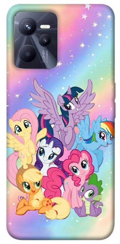 Чохол itsPrint Little pony для Realme C35, дитячі, купити оптом з доставкою