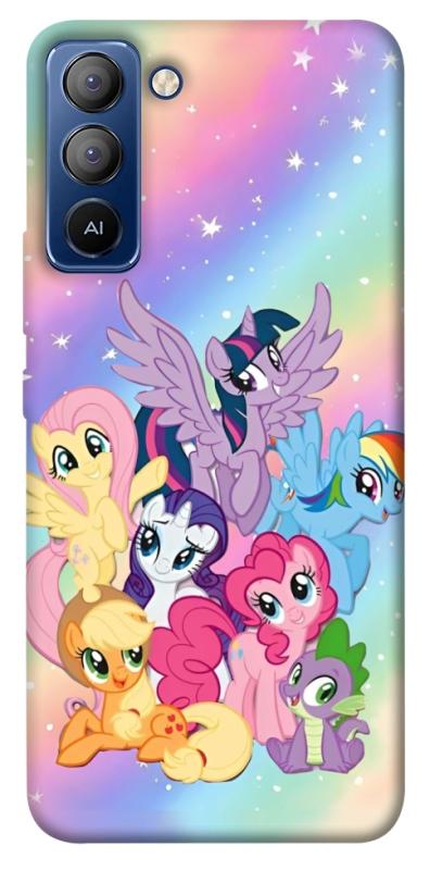 Чохол itsPrint Little pony для TECNO Pop 5 LTE, дитячі, купити оптом з доставкою