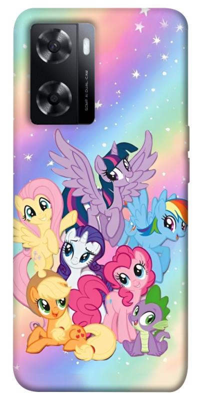 Чохол itsPrint Little pony для Oppo A57s, дитячі, купити оптом з доставкою