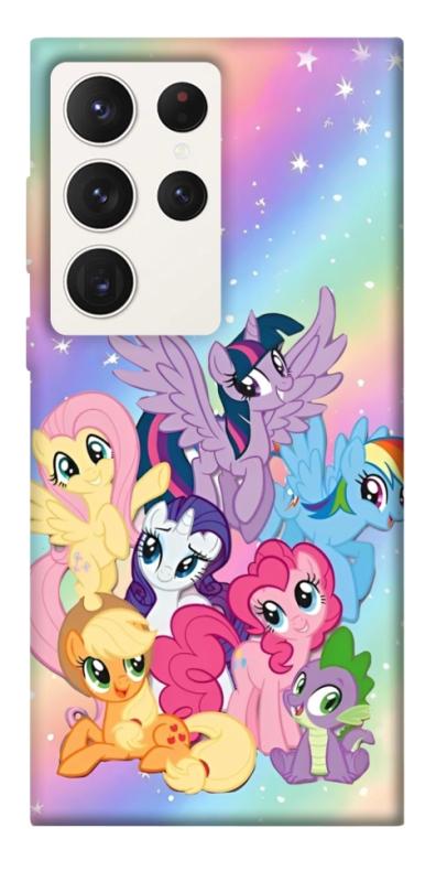 Чехол itsPrint Little pony для Samsung Galaxy S23 Ultra, детские, купить оптом с доставкой