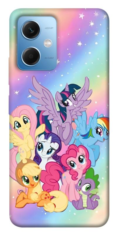 Чехол itsPrint Little pony для Xiaomi Redmi Note 12 5G, детские, купить оптом с доставкой