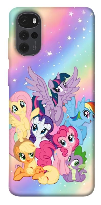 Чохол itsPrint Little pony для Motorola Moto G22, дитячі, купити оптом з доставкою