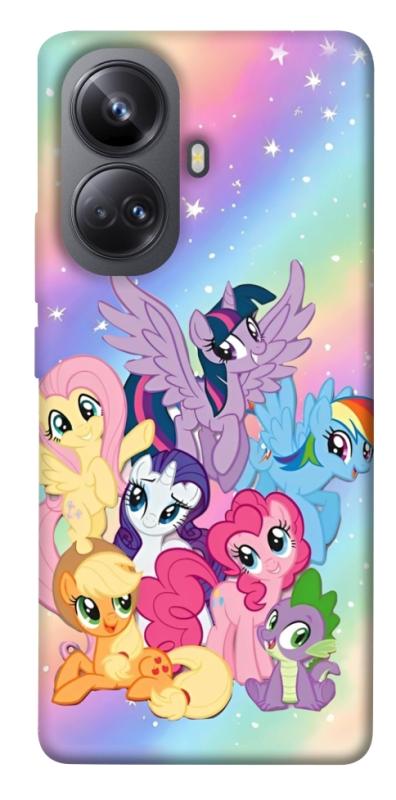 Чехол itsPrint Little pony для Realme 10 Pro+, детские, купить оптом с доставкой