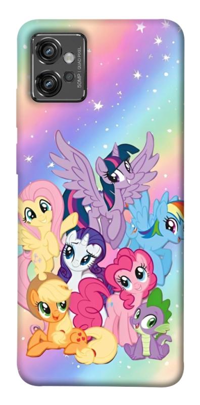 Чохол itsPrint Little pony для Motorola Moto G32, дитячі, купити оптом з доставкою