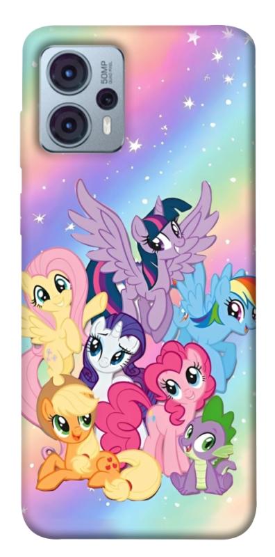 Чохол itsPrint Little pony для Motorola Moto G23, дитячі, купити оптом з доставкою