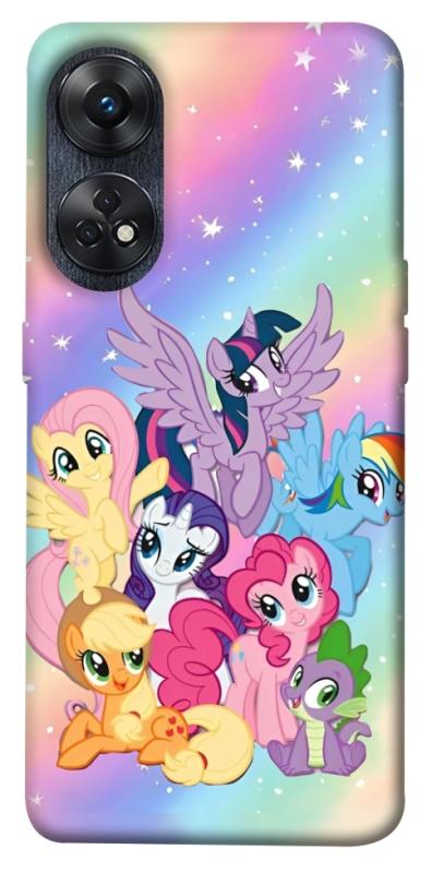 Чохол itsPrint Little pony для Oppo Reno 8 T 4G, дитячі, купити оптом з доставкою
