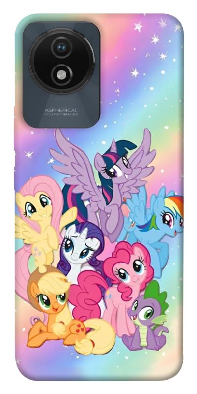 Чохол itsPrint Little pony для Vivo Y02, дитячі, купити оптом з доставкою