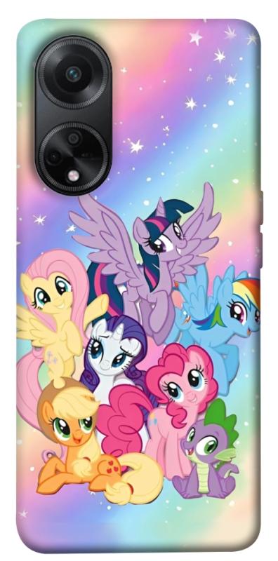 Чохол itsPrint Little pony для Oppo A58 4G, дитячі, купити оптом з доставкою
