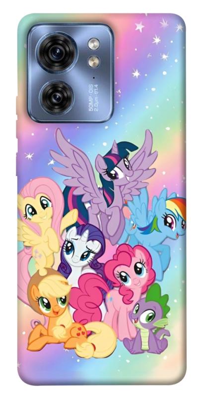 Чохол itsPrint Little pony для Motorola Edge 40, дитячі, купити оптом з доставкою