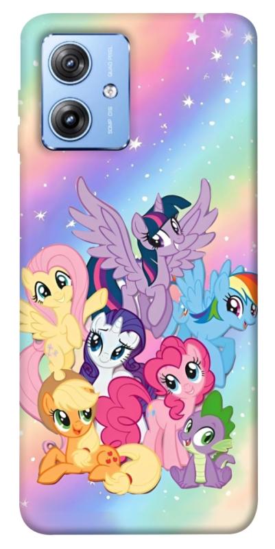 Чохол itsPrint Little pony для Motorola Moto G84, дитячі, купити оптом з доставкою