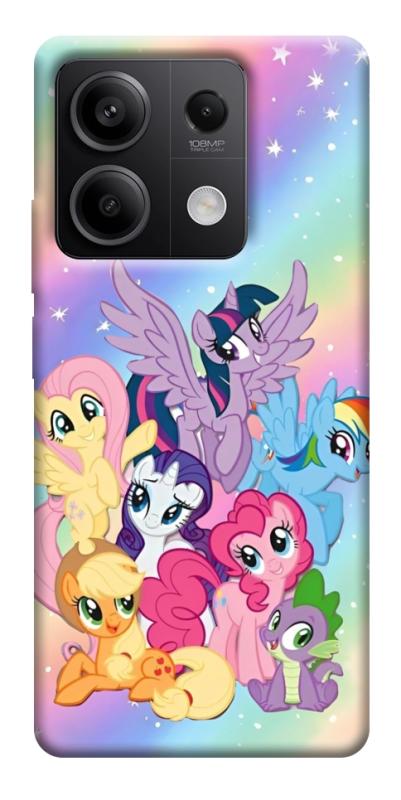 Чохол itsPrint Little pony для Xiaomi Redmi Note 13 5G, дитячі, купити оптом з доставкою