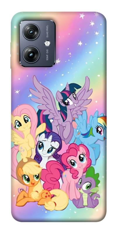 Чохол itsPrint Little pony для Motorola Moto G54, дитячі, купити оптом з доставкою