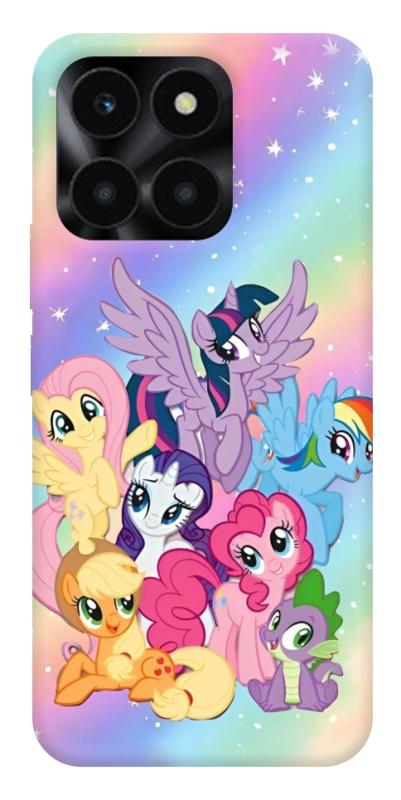 Чохол itsPrint Little pony для Huawei Honor X6a, дитячі, купити оптом з доставкою