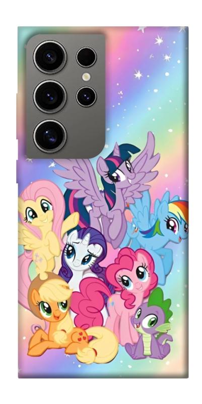Чехол itsPrint Little pony для Samsung Galaxy S24 Ultra, детские, купить оптом с доставкой