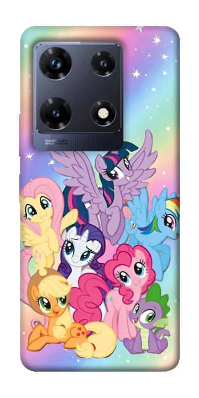 Чохол itsPrint Little pony для Infinix Note 30 Pro, дитячі, купити оптом з доставкою