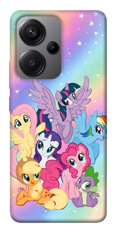 Чехол itsPrint Little pony для Xiaomi Redmi Note 13 Pro+, детские, купить оптом с доставкой