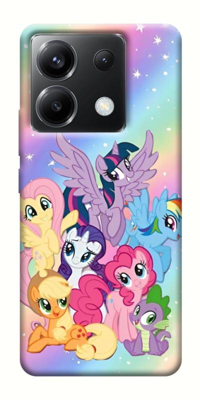 Чохол itsPrint Little pony для Xiaomi Poco X6, дитячі, купити оптом з доставкою