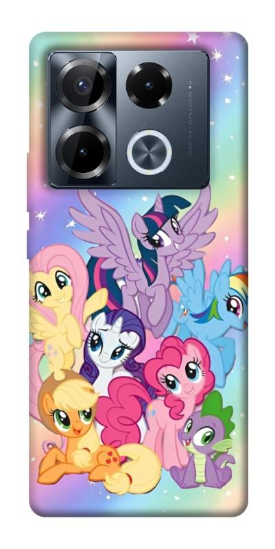 Чехол itsPrint Little pony для Infinix Note 40 Pro 4G, детские, купить оптом с доставкой