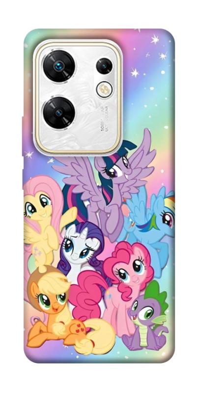 Чохол itsPrint Little pony для Infinix Zero 30 4G, дитячі, купити оптом з доставкою