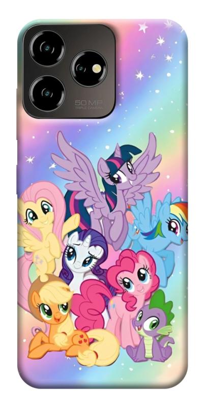 Чехол itsPrint Little pony для ZTE Blade V50 Desing 4G, детские, купить оптом с доставкой