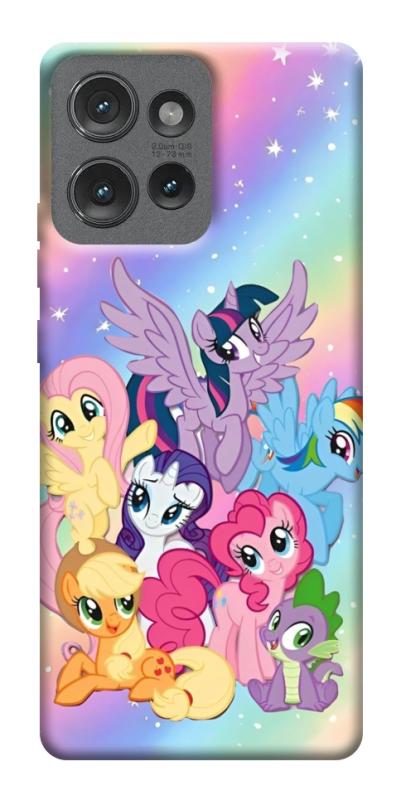 Чехол itsPrint Little pony для Motorola Edge 50, детские, купить оптом с доставкой
