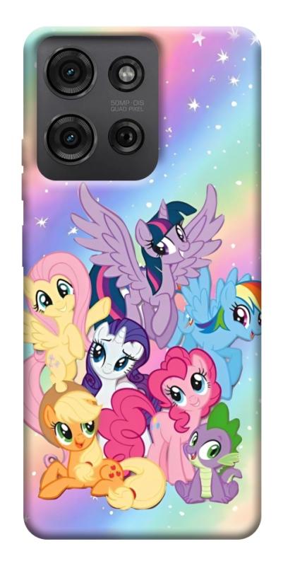 Чехол itsPrint Little pony для Motorola Moto G75 5G, детские, купить оптом с доставкой