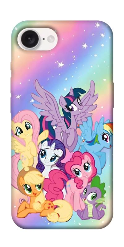 Чехол itsPrint Little pony для Apple iPhone 16e (6.1"), детские, купить оптом с доставкой