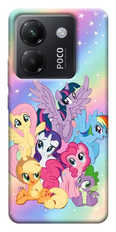 Чехол itsPrint Little pony для Xiaomi Poco M7 Pro 5G, детские, купить оптом с доставкой