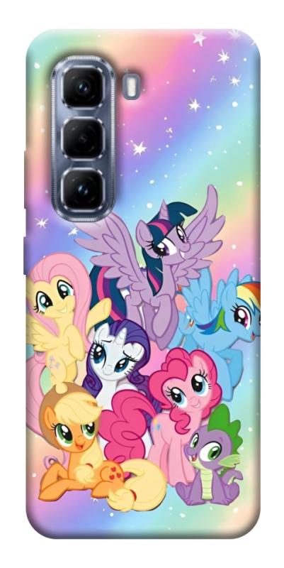 Чехол itsPrint Little pony для Infinix Hot 50 Pro, детские, купить оптом с доставкой