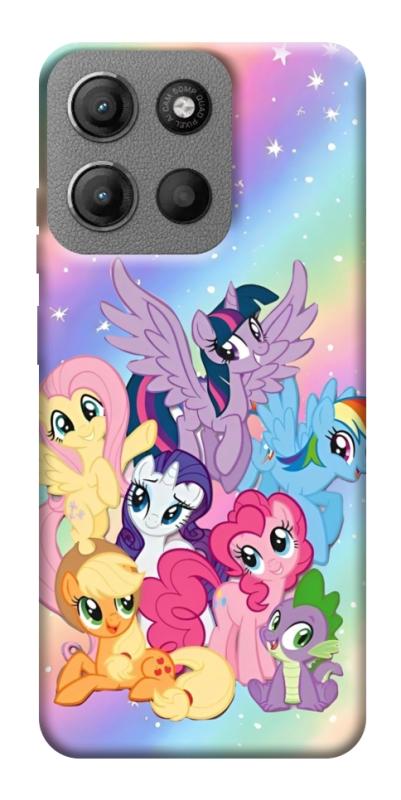 Чехол itsPrint Little pony для Motorola Moto G15 4G, детские, купить оптом с доставкой