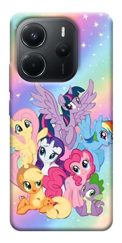 Чехол itsPrint Little pony для Xiaomi Redmi Note 14 4G (Europe version), детские, купить оптом с доставкой