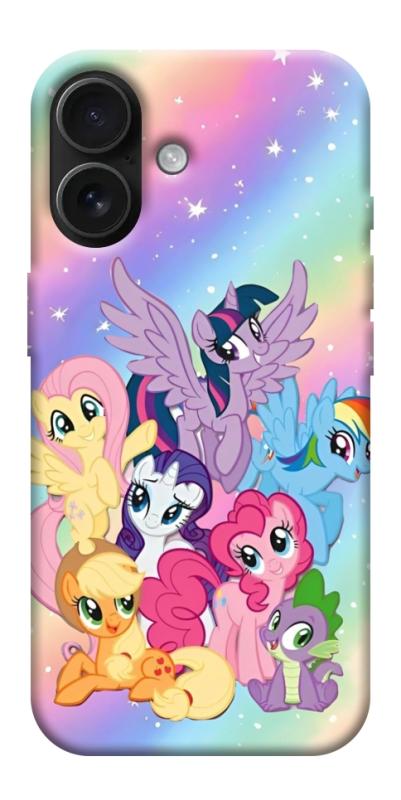 Чохол itsPrint Little pony для Apple iPhone 17 (6.3"), дитячі, купити оптом з доставкою